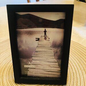 Black wooden frame - 4 x 6 inches, never used.